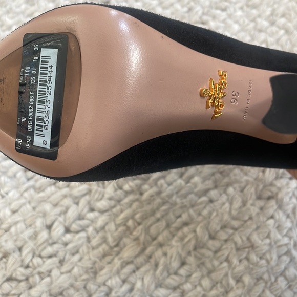 💓Reduced💓 New Prada Suede Cut Out Booties - Picture 8 of 8